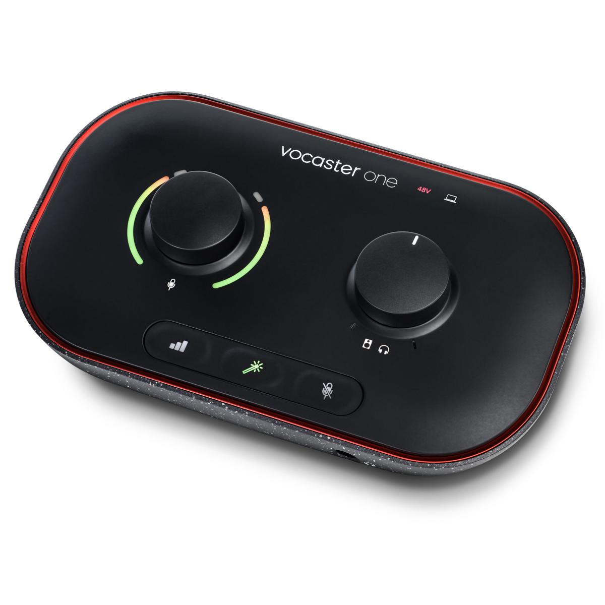 

Focusrite Vocaster One Podcast Interface for Solo Content Creators