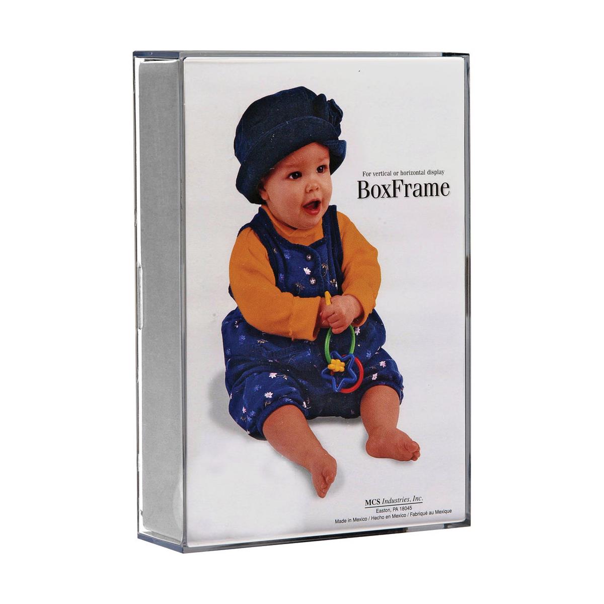 Image of MCS Original Clear Acrylic Box Picture Frame for 8.5x11&quot; Photograph