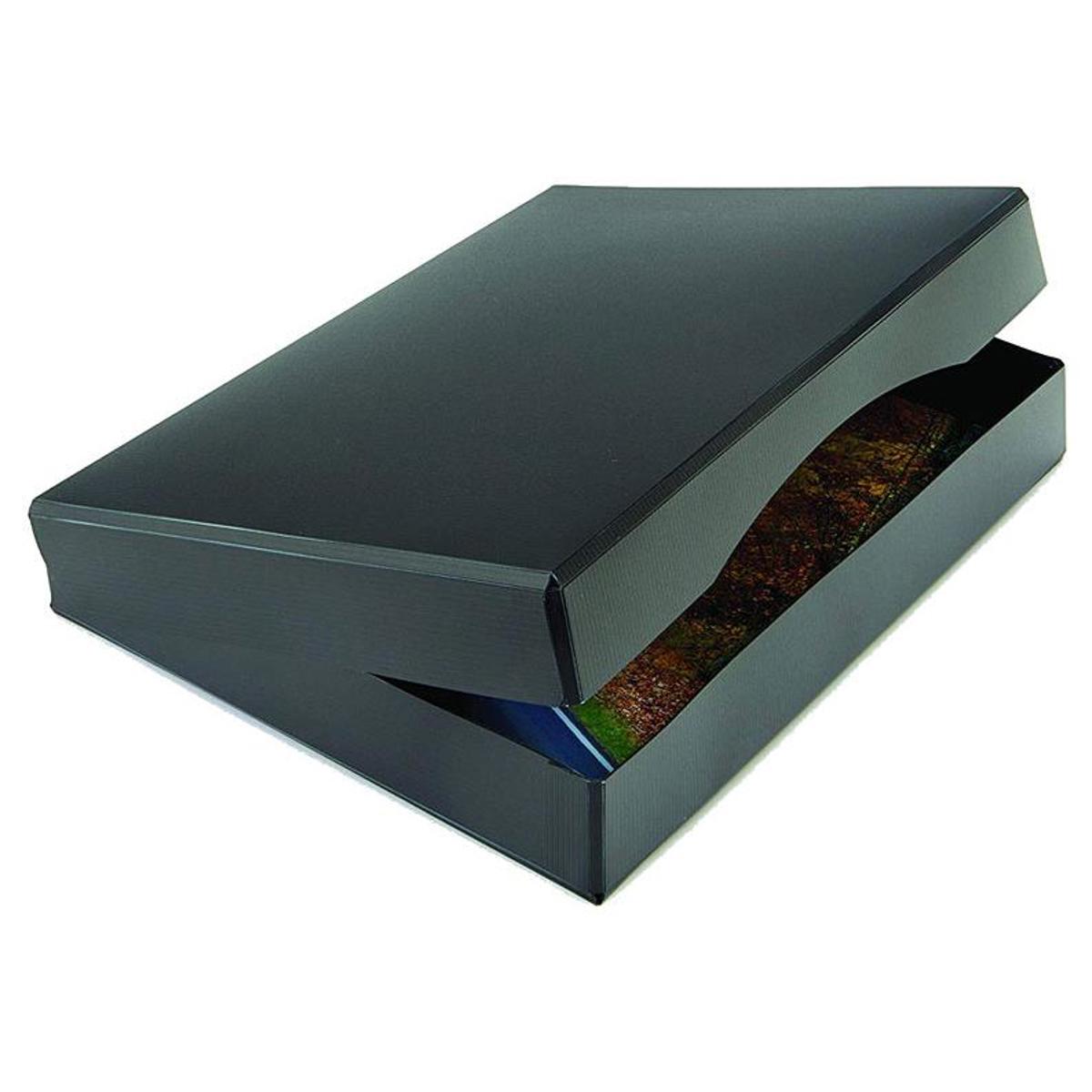 

Itoya Profolio Archive-All Storage Box, 9x12", Black
