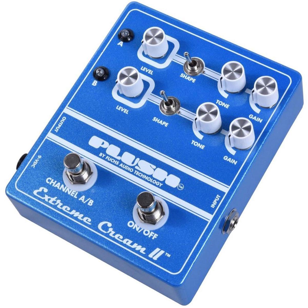 

Fuchs Extreme Cream II Dual Channel Classic Tube Screamer Styled Overdrive Pedal