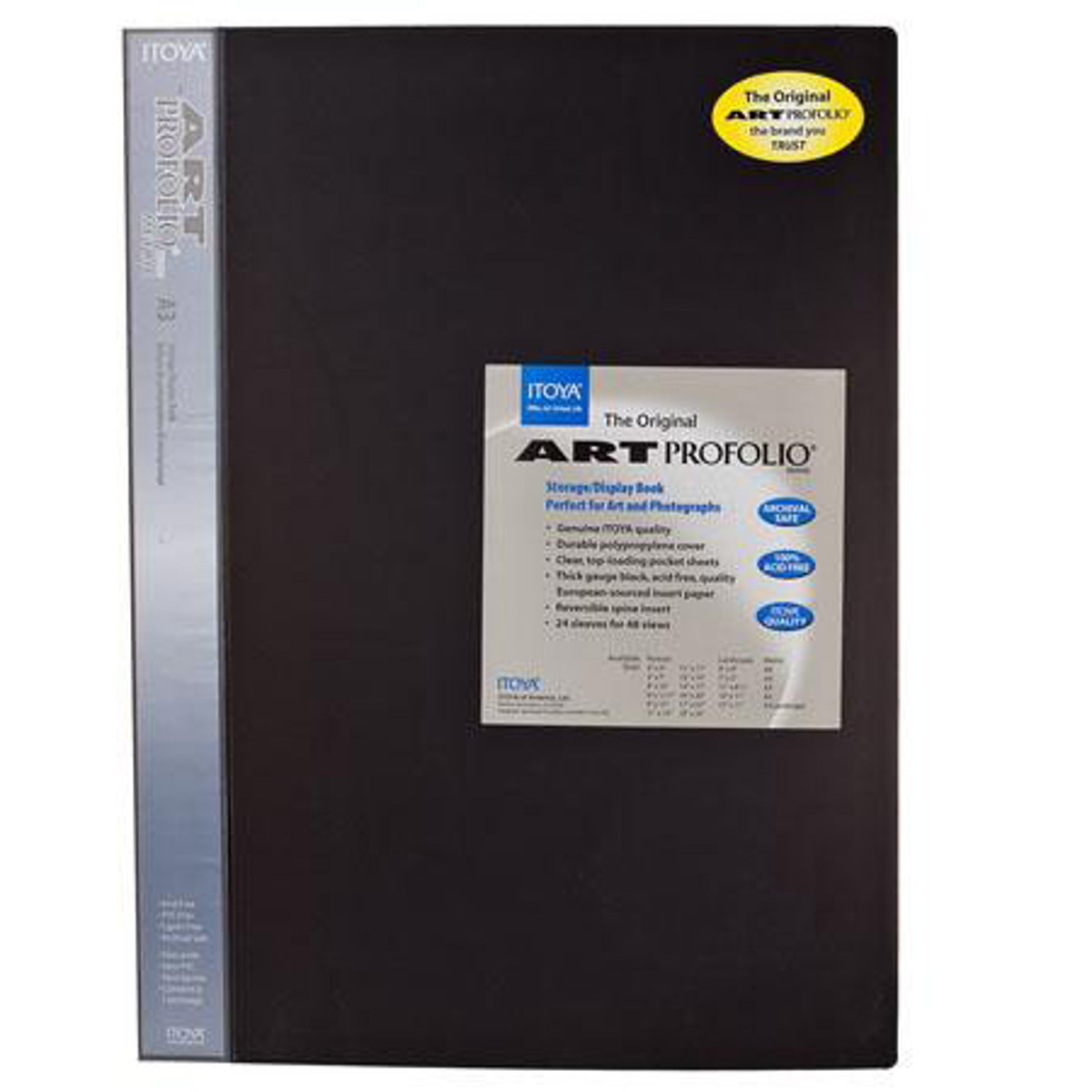

Itoya 8-1/4x11-3/4" Art Profolio Presentation Book, A4 Size