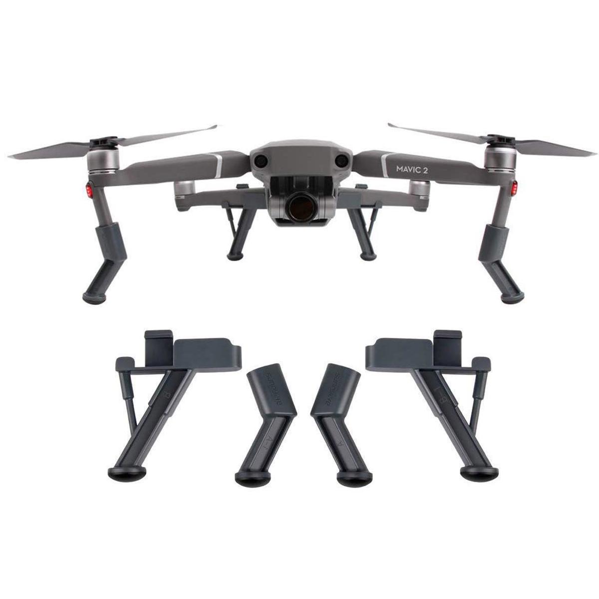 

FS Labs Landing Gear Legs Height Extender Kit with Riser Set Stabilizers, Gray