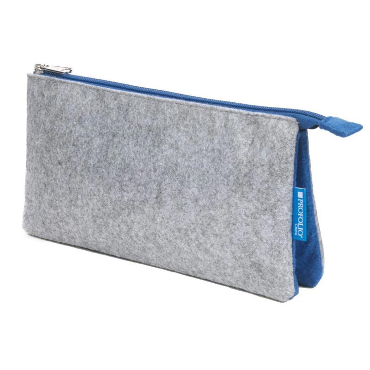 Сумка Itoya ProFolio Midtown, 4x7, Серый/синий #MDP-47-GY/BU