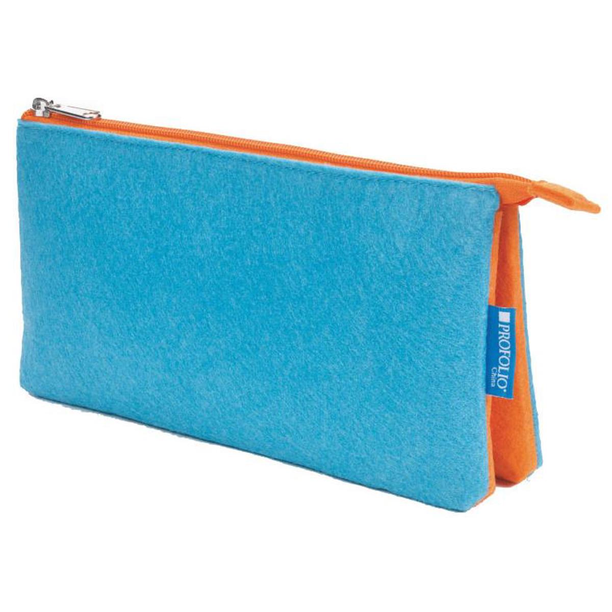 

Itoya ProFolio Midtown Pouch, 4x7", Ocean/Orange