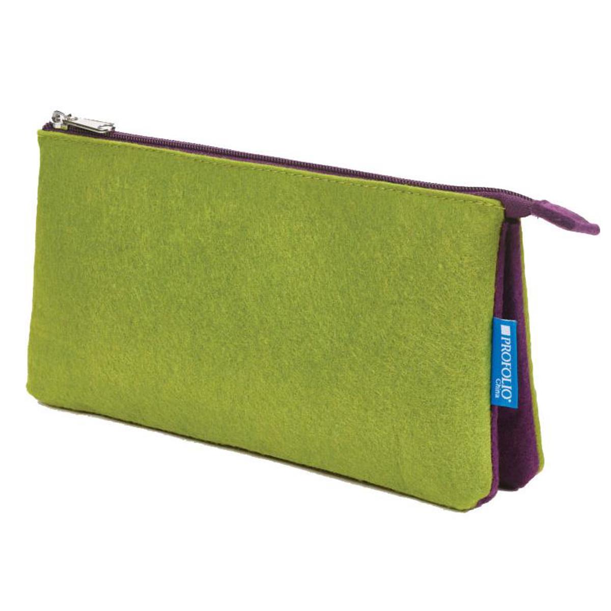 

Itoya ProFolio Midtown Pouch, 5x9", Green/Purple