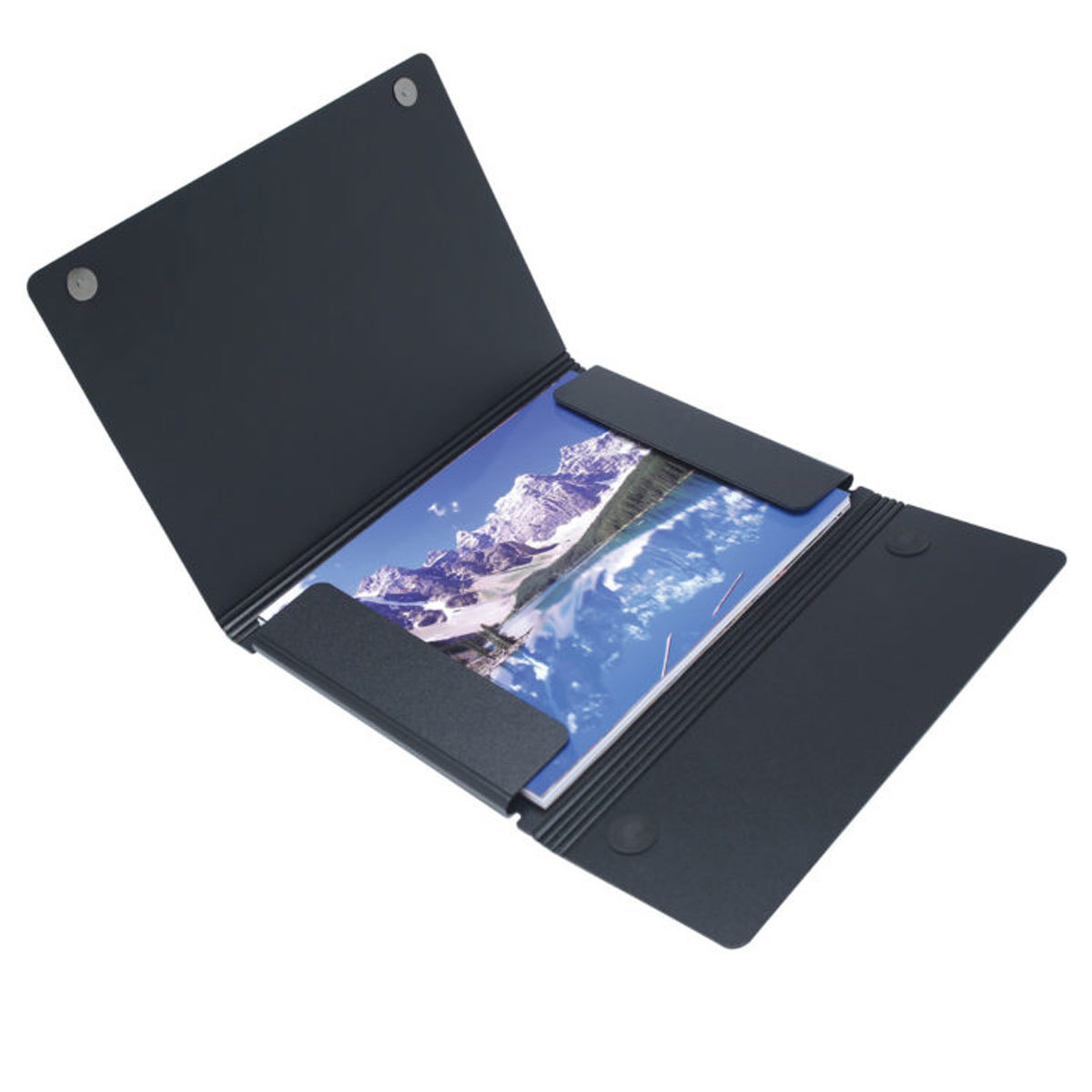 

Itoya ProFolio Magnet Closure Folio Case, 11x17" Art Size, Black