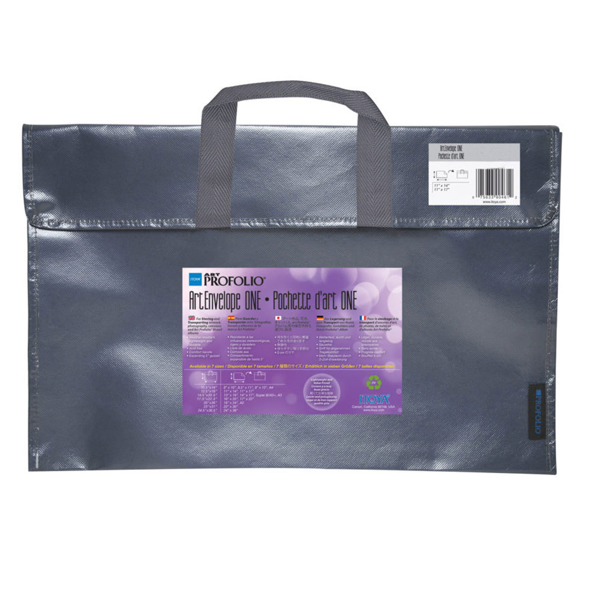 

Itoya 23x 31" Size ArtEnvelope ONE - Gray