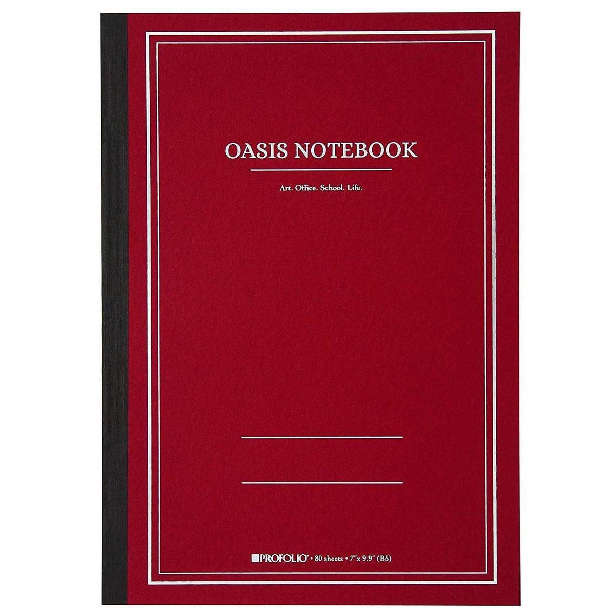 

Itoya Small ProFolio Oasis Notebook, A6 (4.1x5.8"), Brick