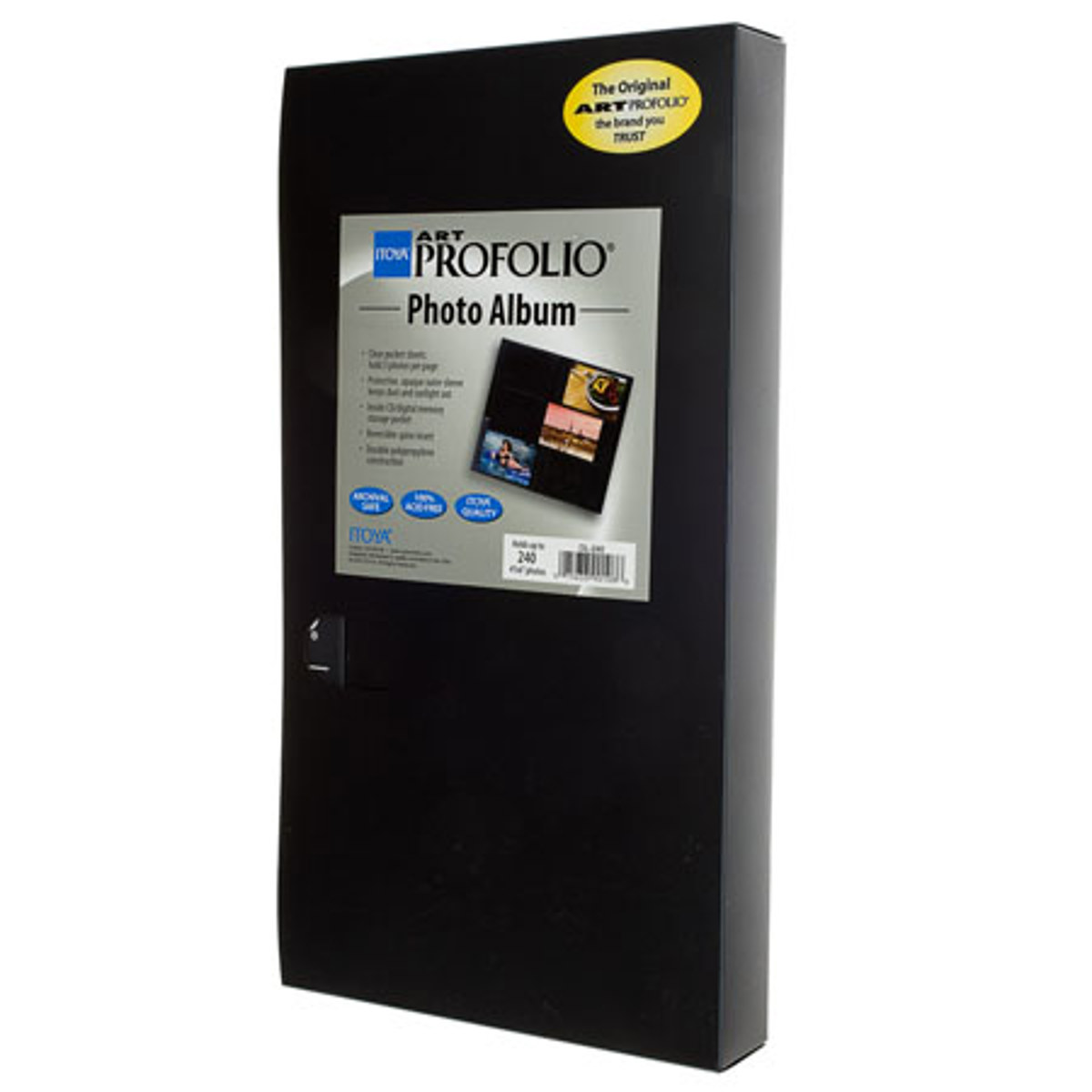 

Itoya Slim Portfolio Photo Album, Holds 240 4x6" Photos