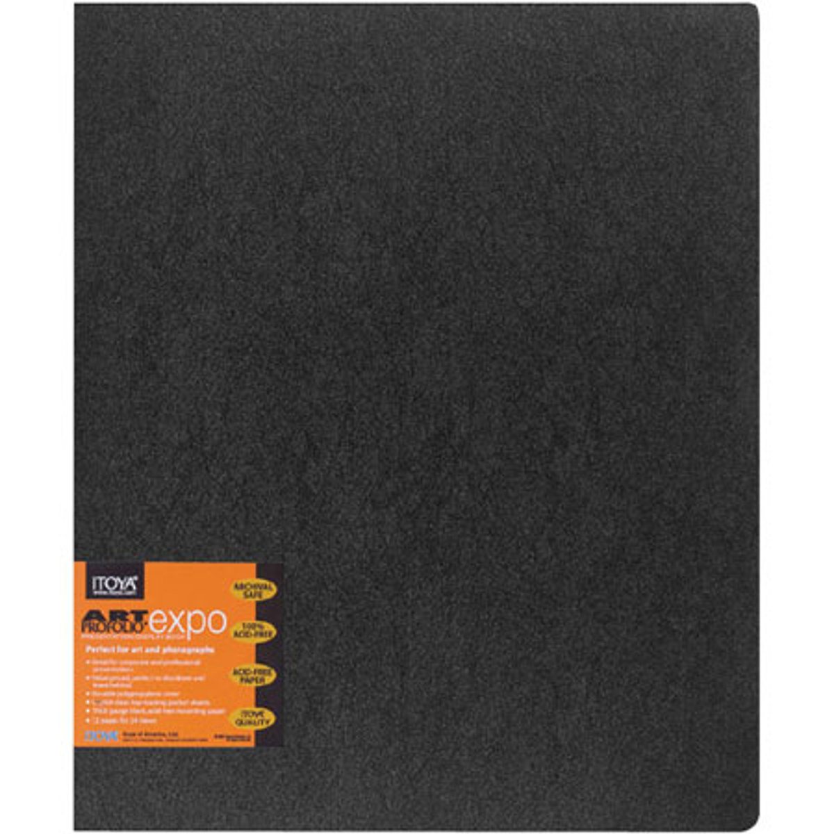 

Itoya Art Profolio Expo Presentation Book with 9x12" 12 Pocket Pages, 24 Views