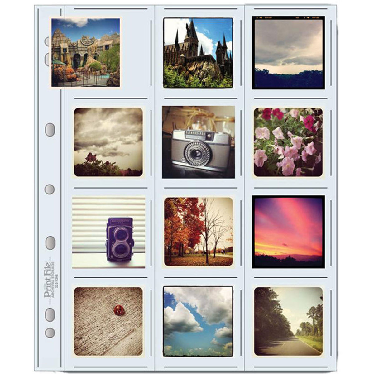 

Print File Archival Storage Page for 2.5x2.5" Prints, 10 Pack