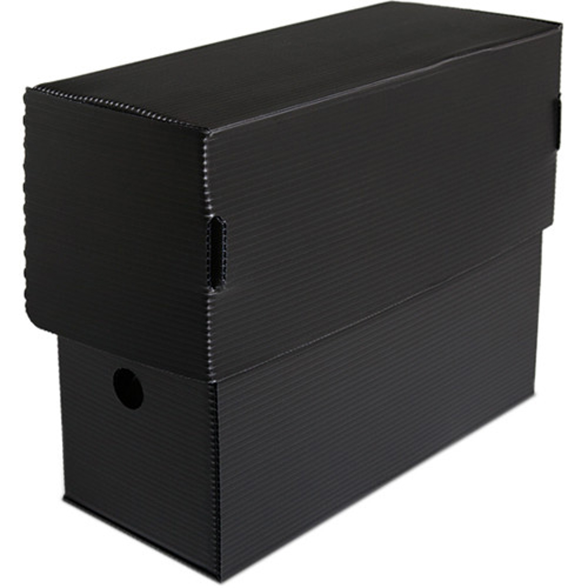 

Print File Micro-Perforated Flip-Top Document Box, Legal Size, 15.25x10.25x5"