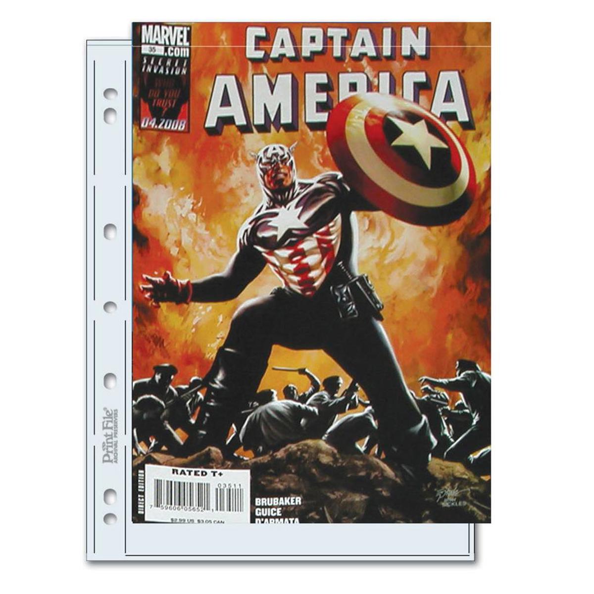

Print File Print Preserver for Comic Books, 7.5x10.75", 25 Pack