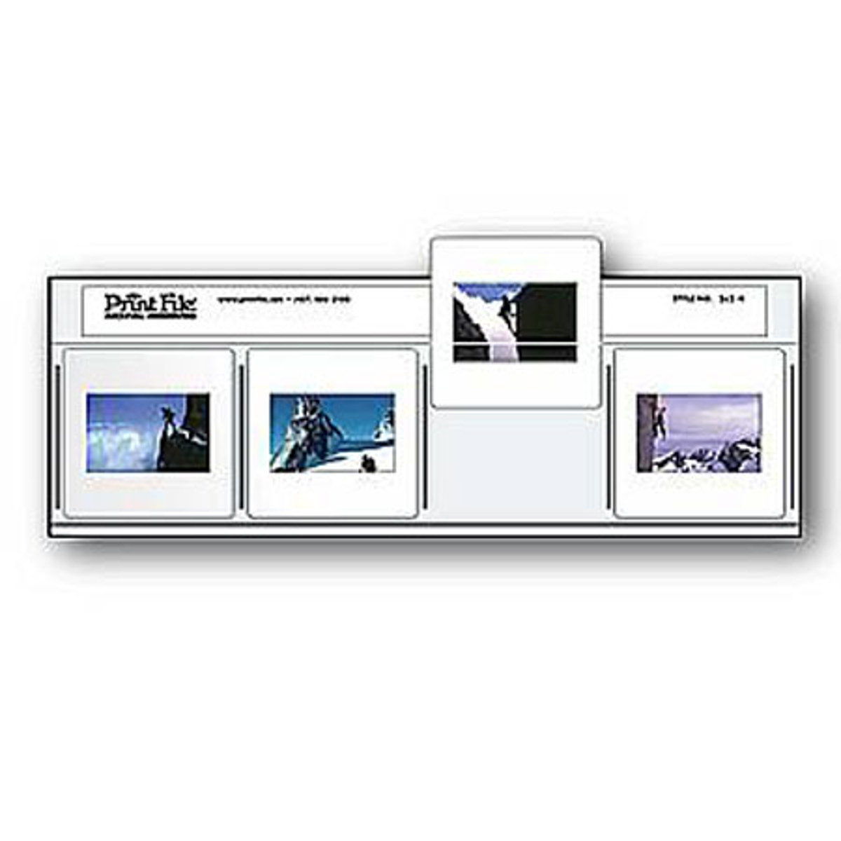 

Print File 500258 Archival 35mm Slide Pages Pack of 100