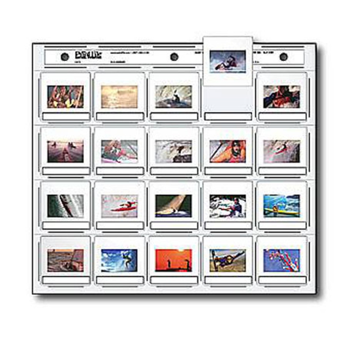 

Print File 500260 Archival 35mm Slide Pages Pack of 100