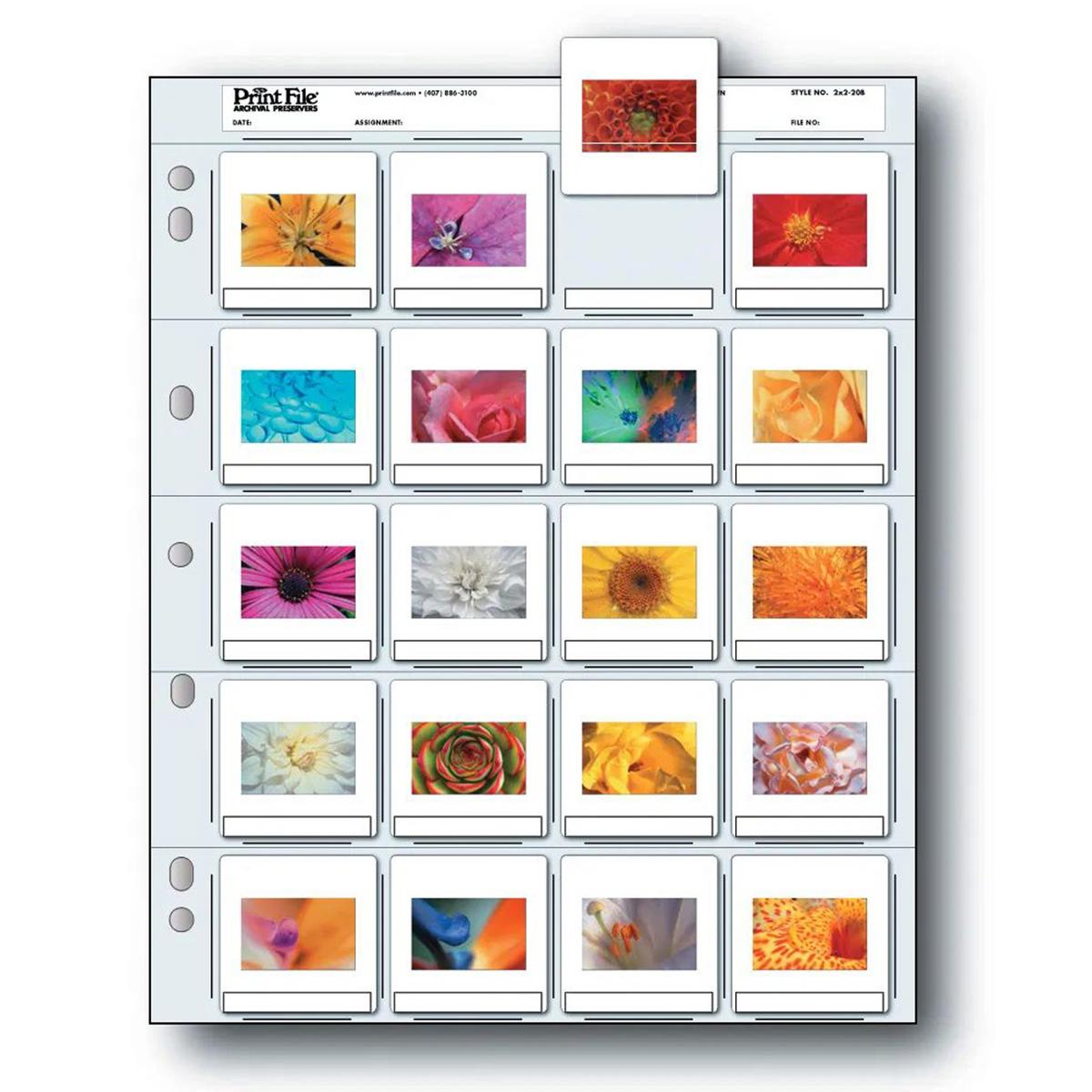 

Print File 500275 Archival 35mm Slide Pages Pack of 500