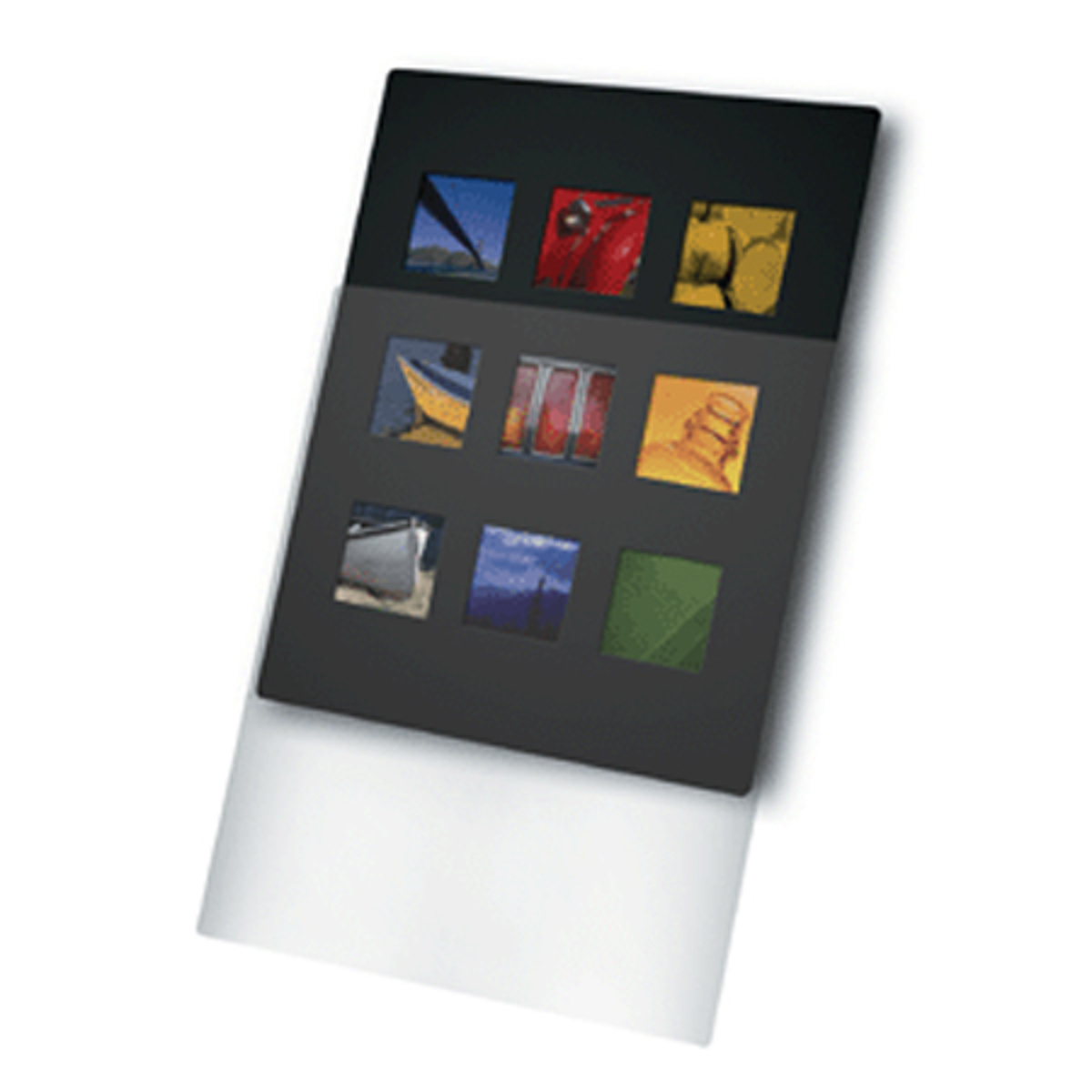 

Print File 11x14" Overmat with 9 Windows, 6x6cm Image Format, 10 Pack