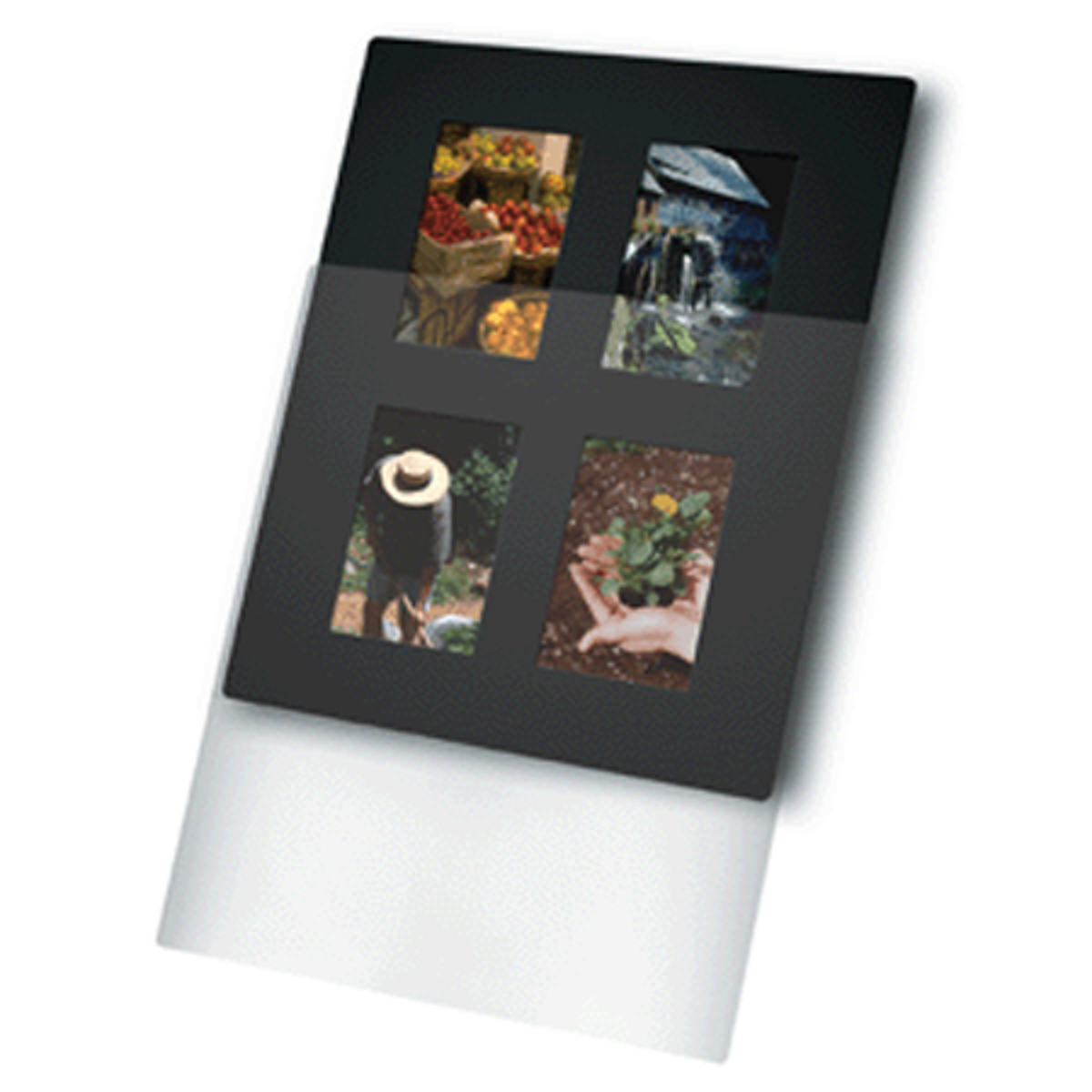 

Print File 8x10" Overmat with 4 Windows, 6x9cm (70mm) Image Format, 10 Pack