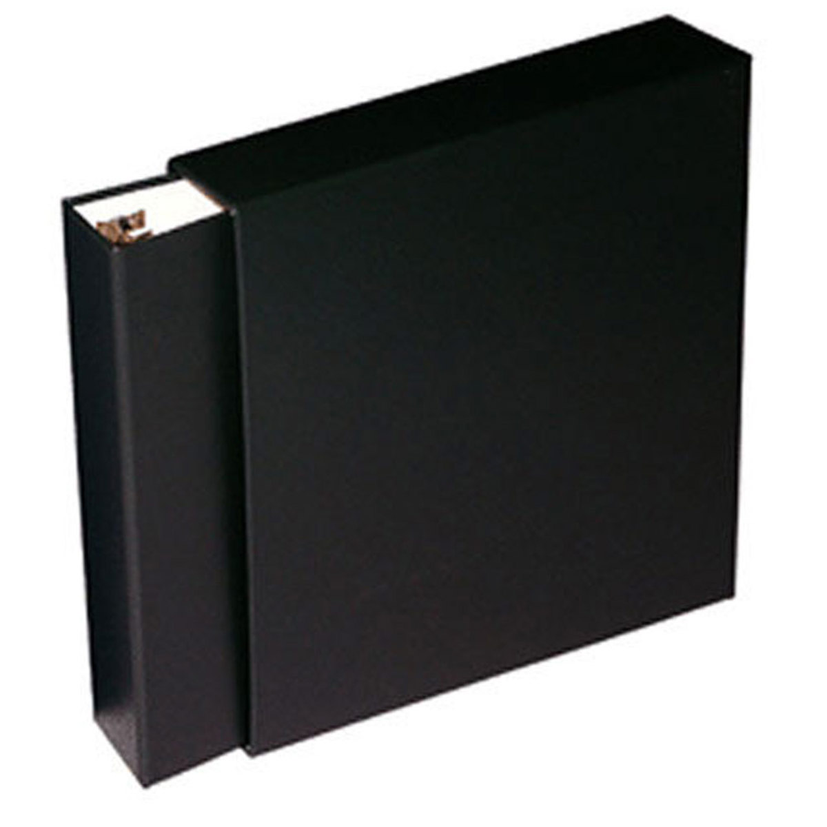 

Print File 1.5" Oversized Binder & Slipcase Combination w/1-1/2" D-rings, Black