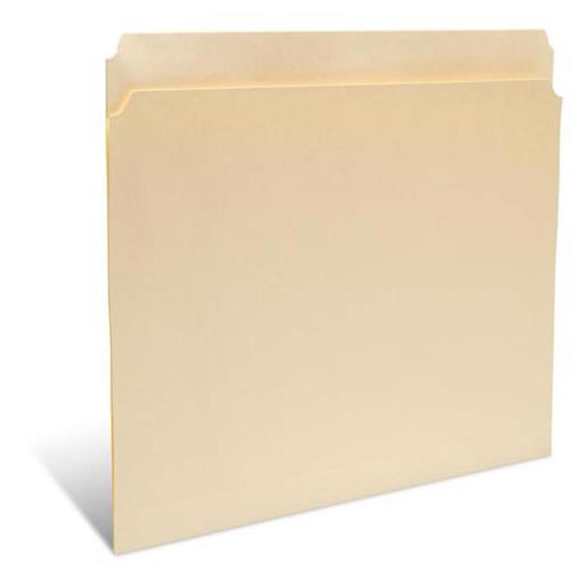 

Print File File Folder for Legal Size Document, 50 Pieces, Buffered Light Cream