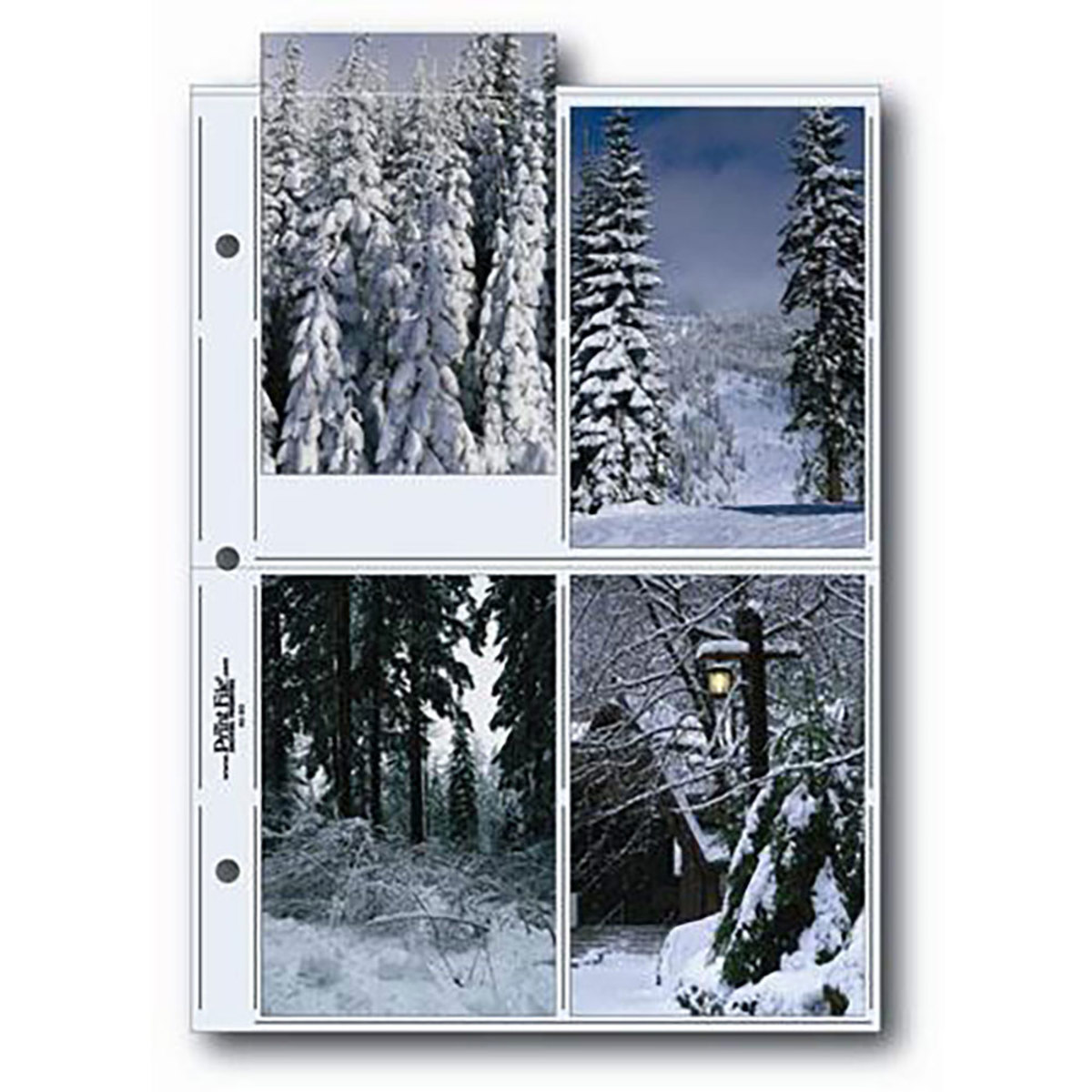

Print File G Archival Photo Album Pages, 4x6in Prints