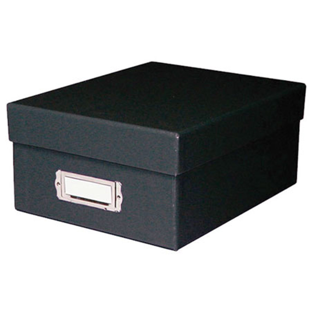 

Print File Archival Print Storage Box for 4x6" Photographs, Black Exterior