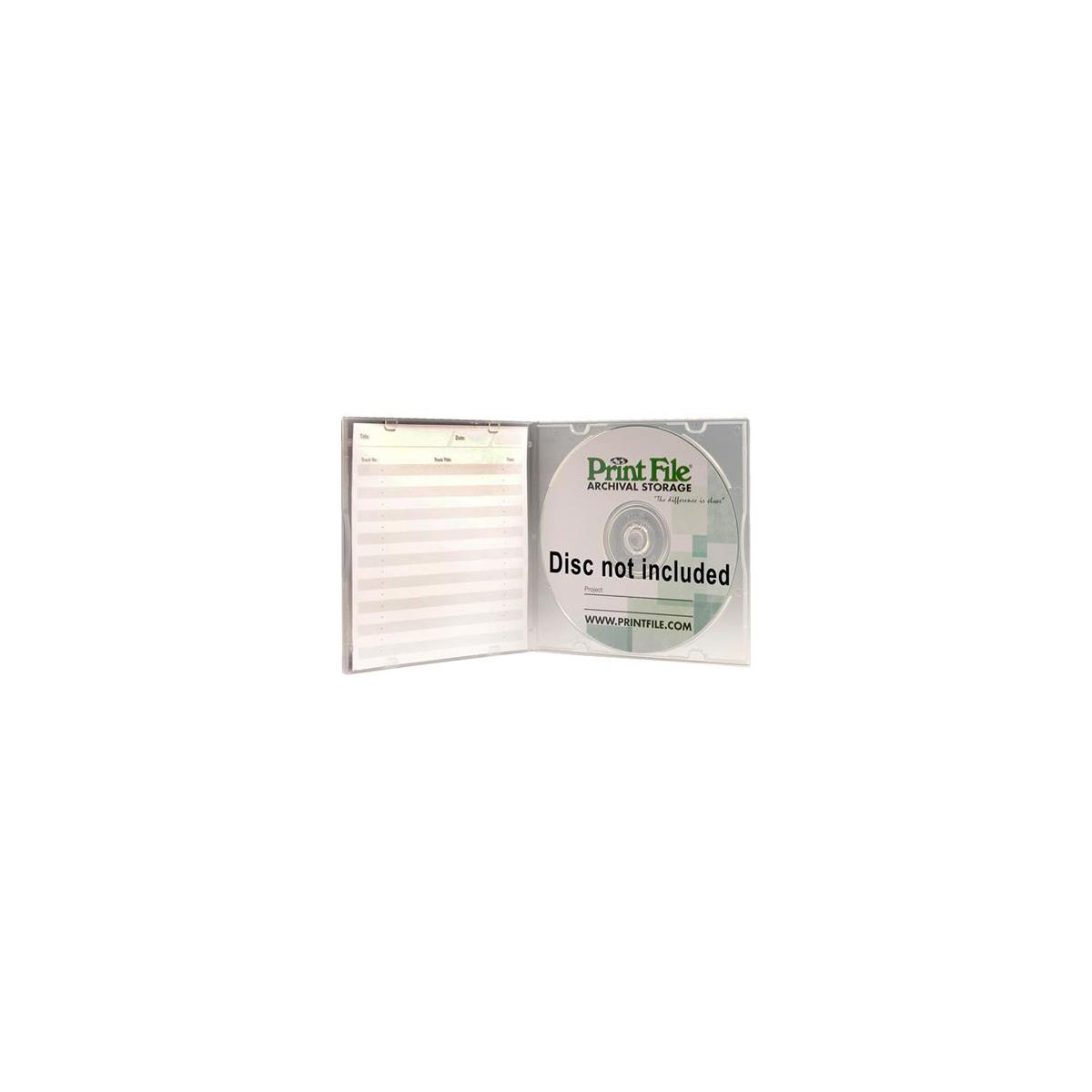 Image of Print File SL-Poly Slimline CD Polypropylene Jewel Case