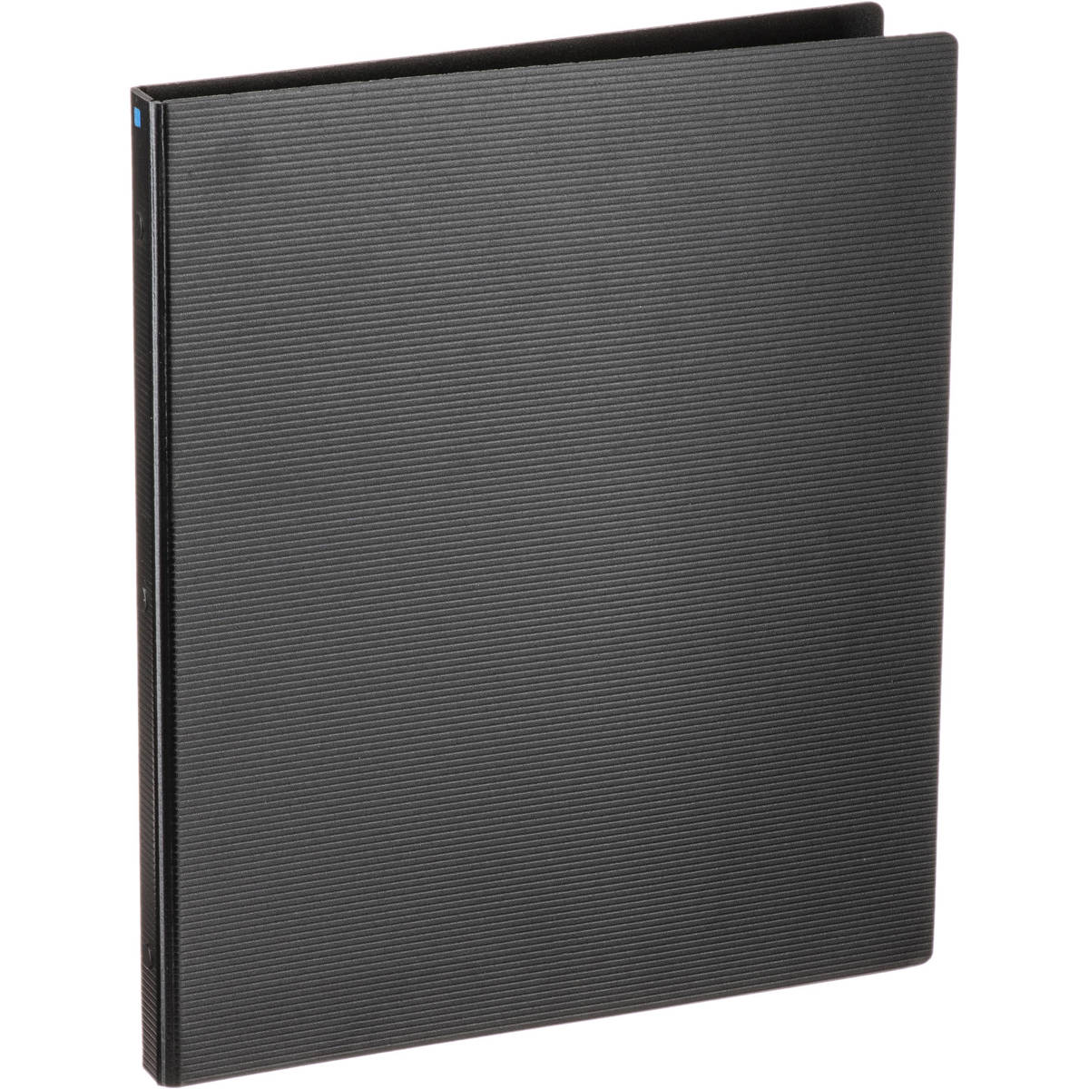 

Itoya 8.5x11" Art Profolio Multi-Ring Mini Refillable Binder, Portrait, Black