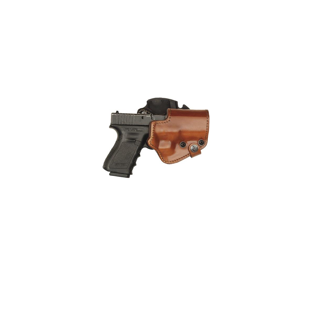 Front Line Leather/Kydex/Suede RH Belt Holster for Full Size 1911 Pistols 5" BBL -  LKC14