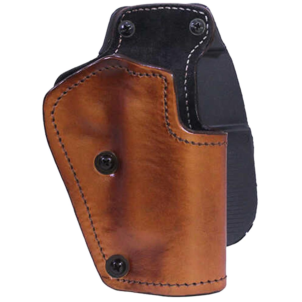Front Line Leather/Kydex/Suede Tri-Layer RH Paddle Holster for 1911 Pistols -  LKC14P