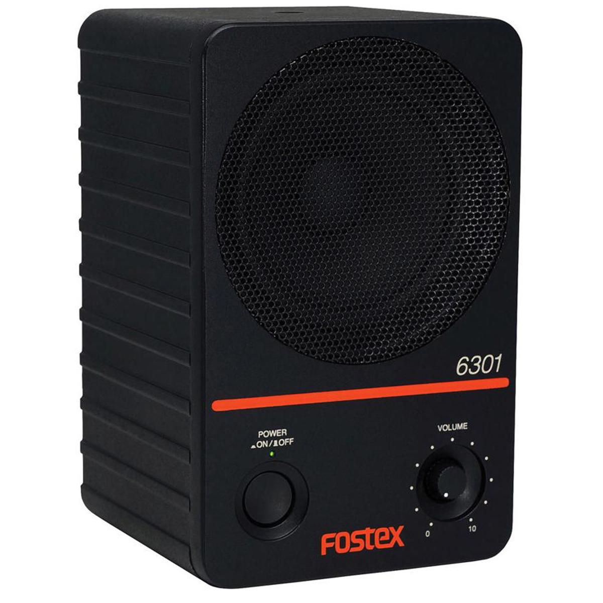 

Fostex 6301NB 4" 20W Class-D Unbalanced Active Monitor Speaker, Single
