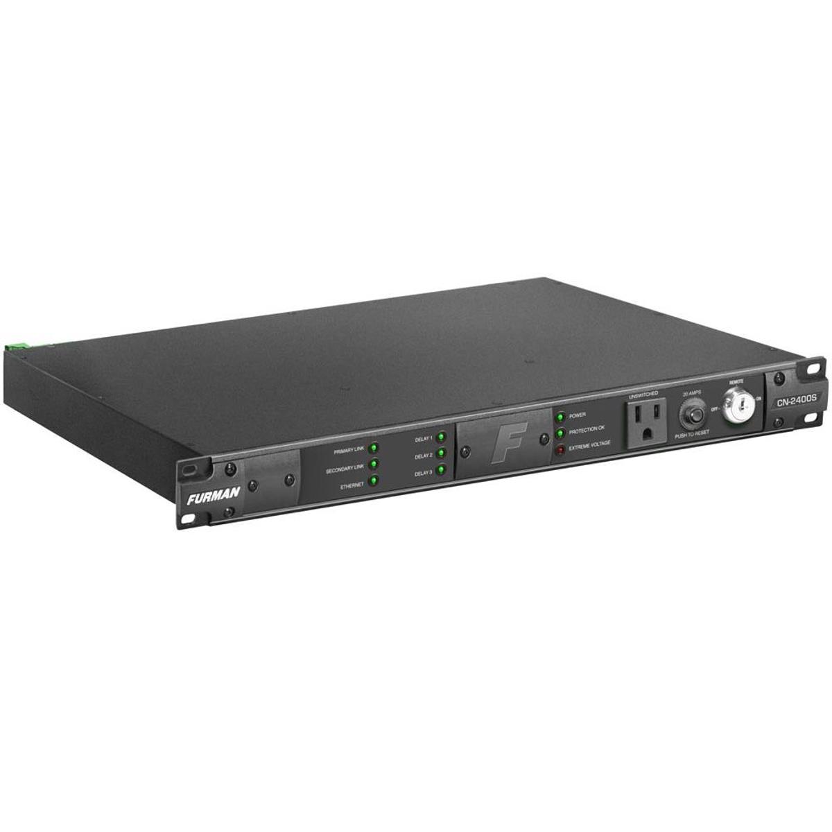 

Furman Sound Contractor Series CN-2400S 1RU 20 Amp Bidirectional SmartSequencer