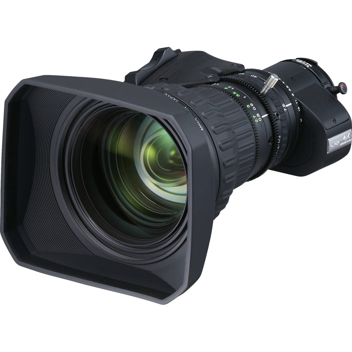 

Fujinon UA23x7.6BERD 4K UHD 7.6-175mm f/1.8-2.4 ENG Zoom Lens, 23x Zoom