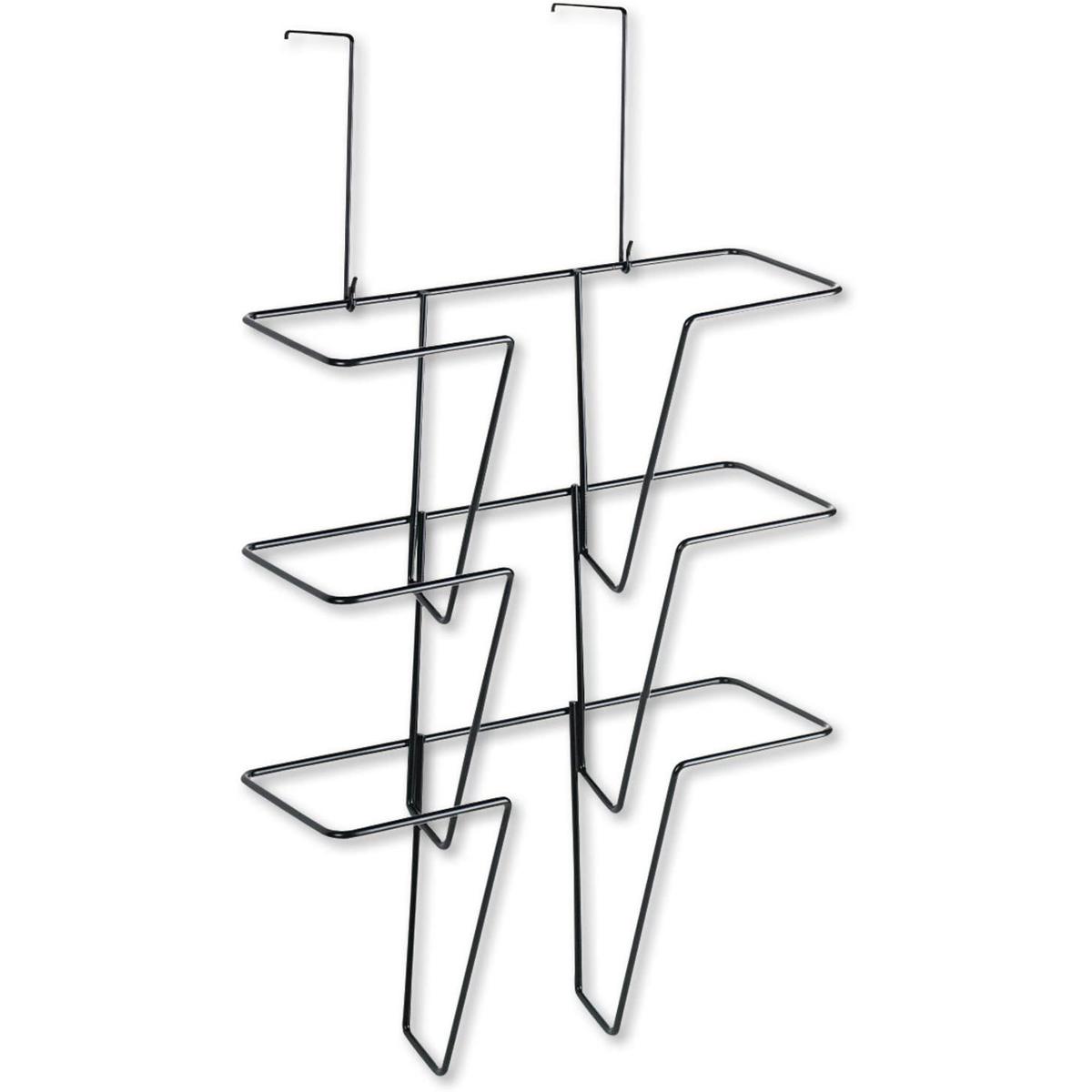 

Fellowes Wire Partition Additions Triple File Pocket, Black