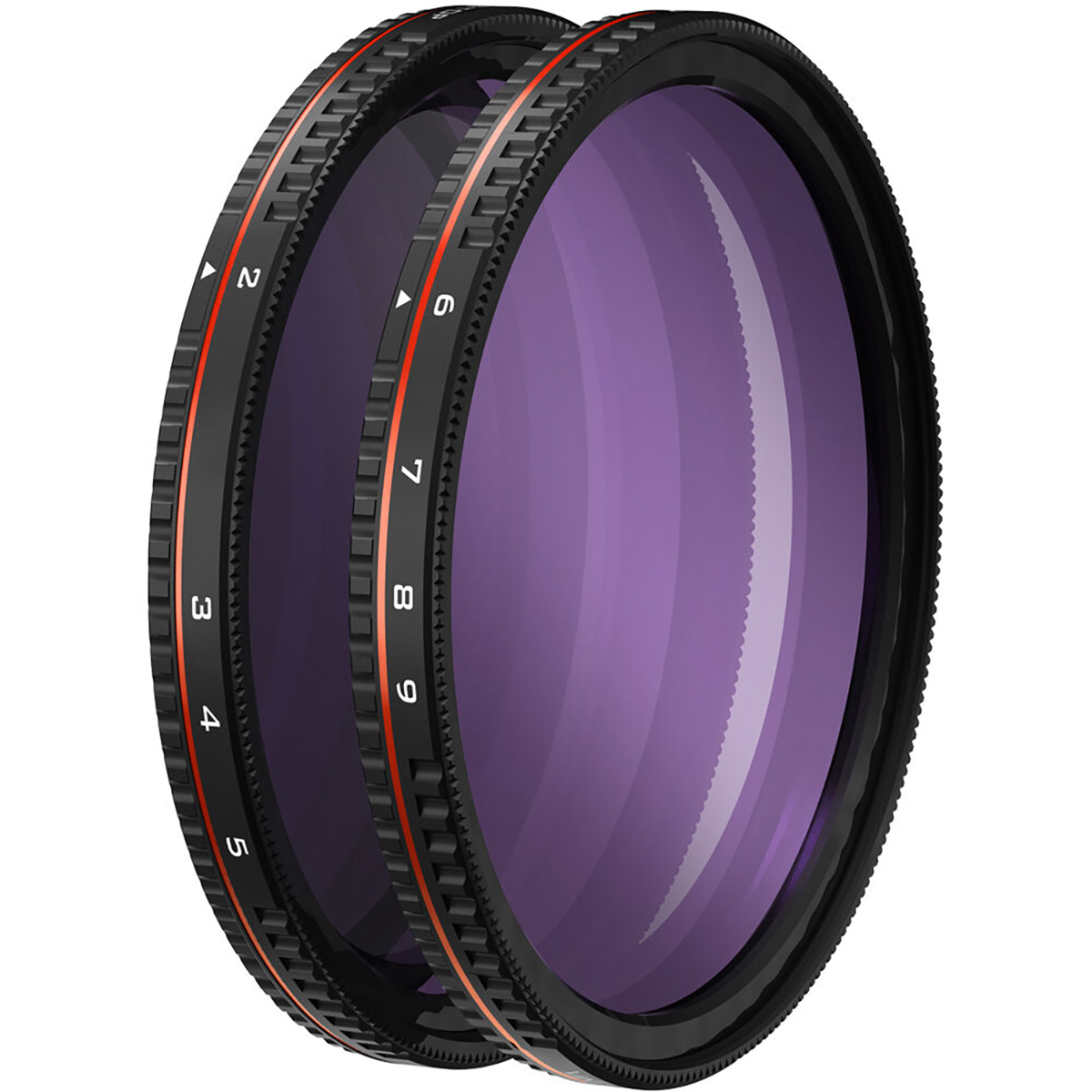 

Freewell 77mm Threaded Hard Stop VND All Day Filter, 2 to 5 Stop and 6 to 9 Stop