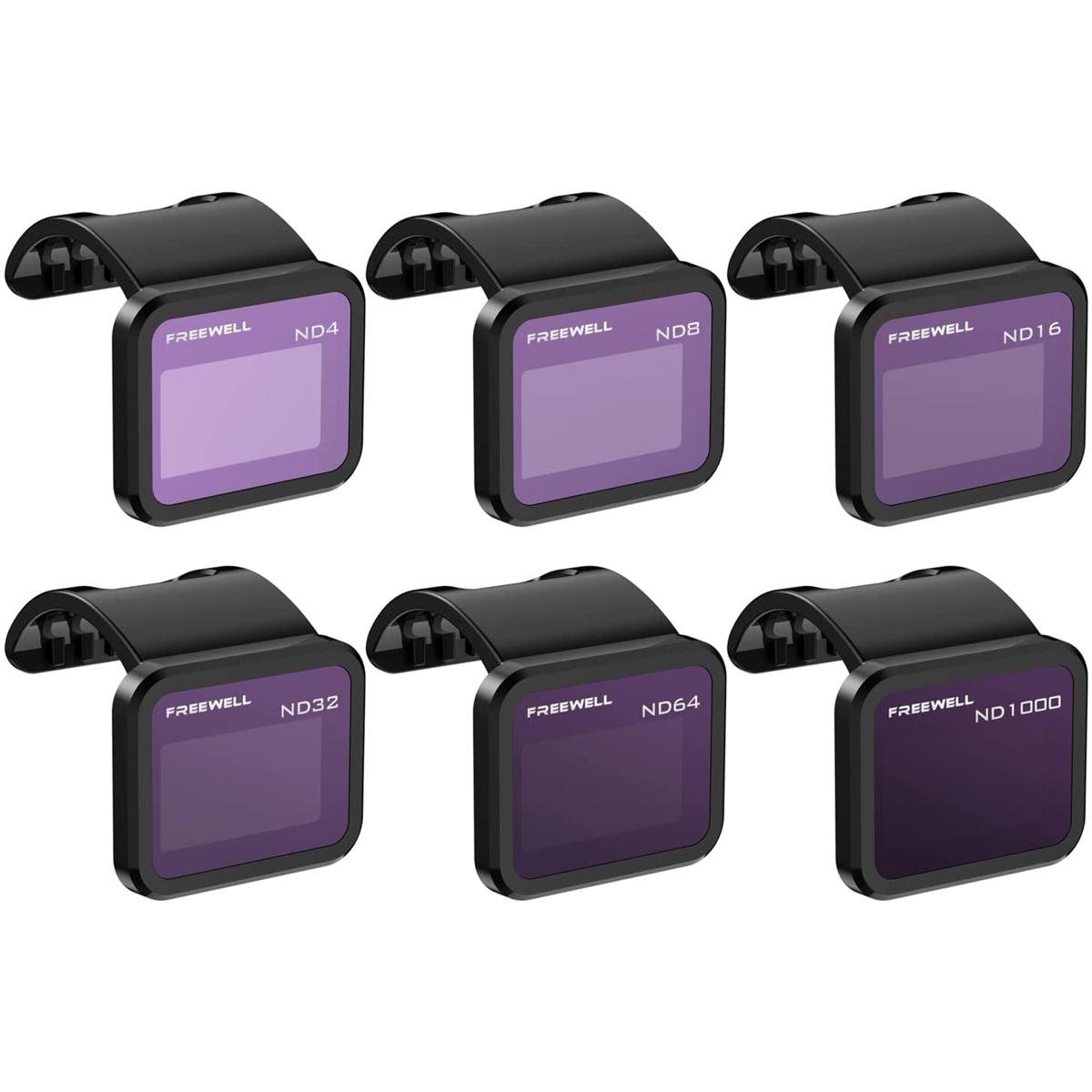 

Freewell All Day 4K Series ND Filter Kit for Evo Nano/Evo Nano+ Drone, 6-Pack