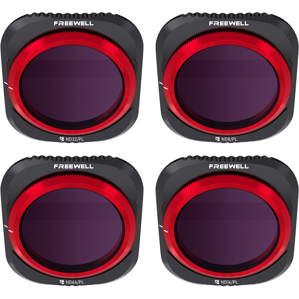 

Freewell 4K Series Bright Day Filter Kit with ND8/PL, ND16/PL, ND32/PL, ND64/PL