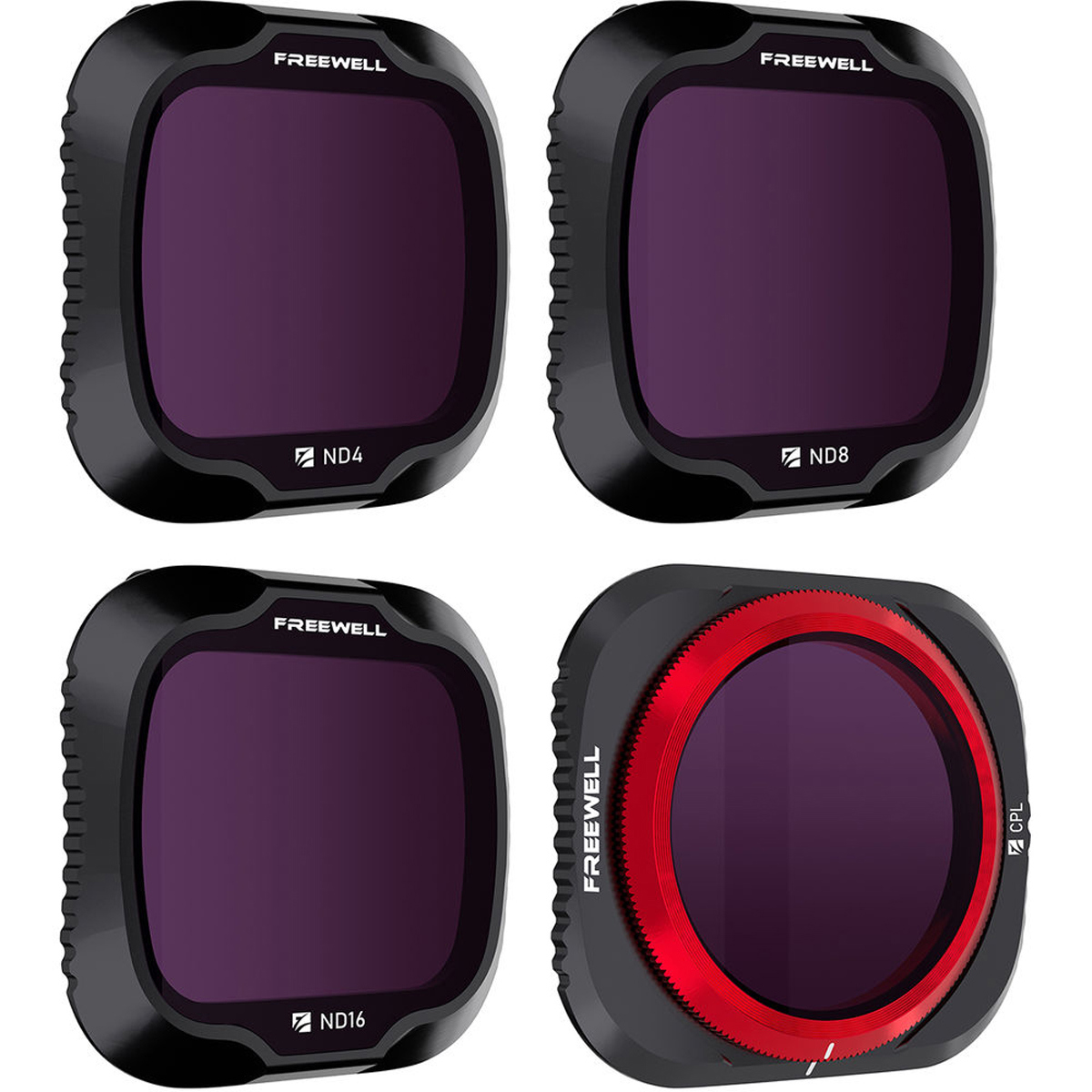

Freewell 4K Series Standard Day Filter Kit with ND4/8/16 & CPL for Mavic Air 2