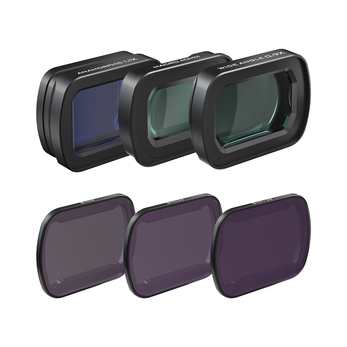 

Freewell Macro, Wide Angle & Anamorphic Lens Kit w/ND Filters for Osmo Pocket 3
