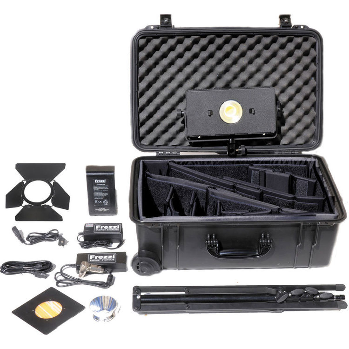 

Frezzi SLK-1A Skylight Single AC/DC Kit with Anton Bauer Battery Plate