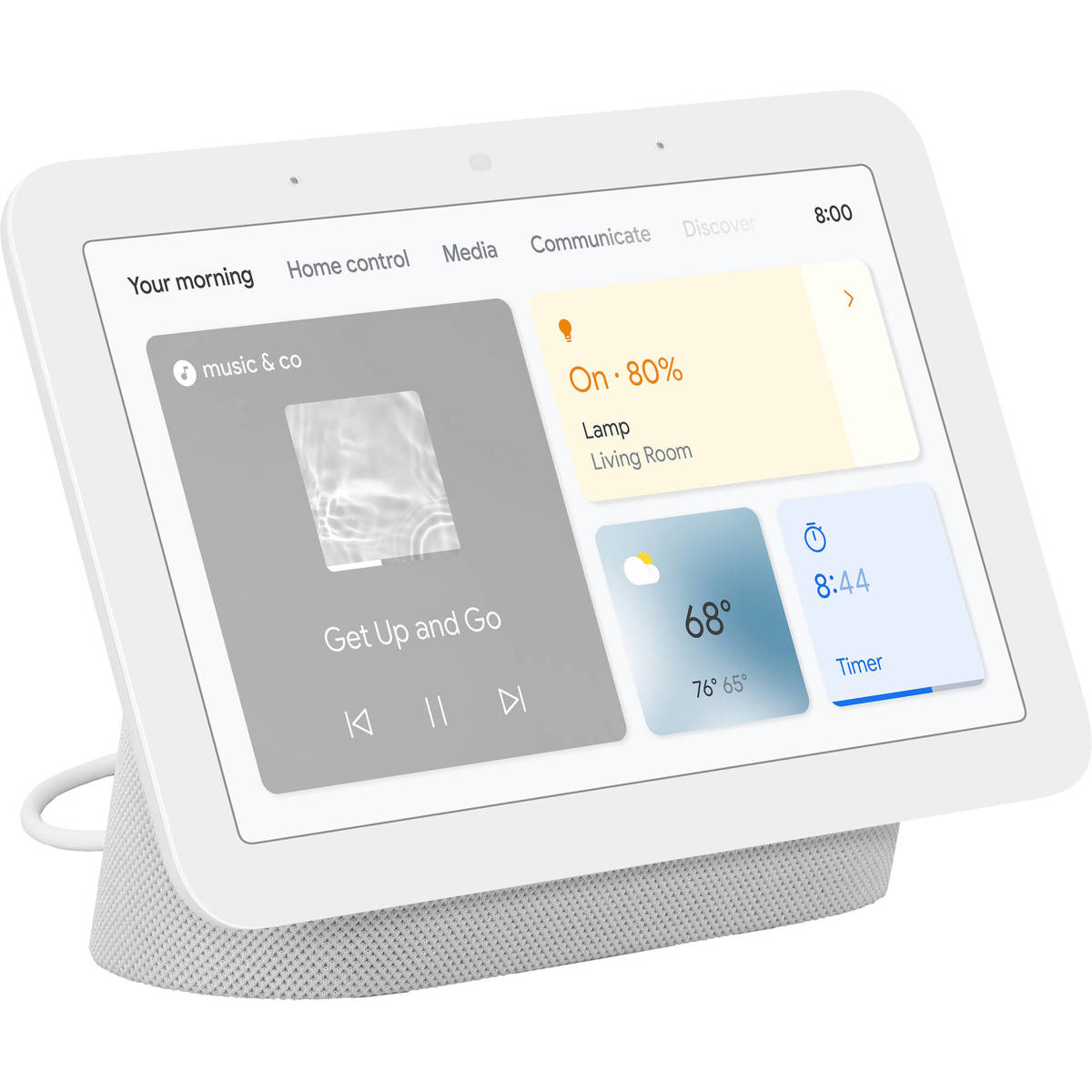 

Google Nest Hub 2nd Generation Smart Display, Chalk