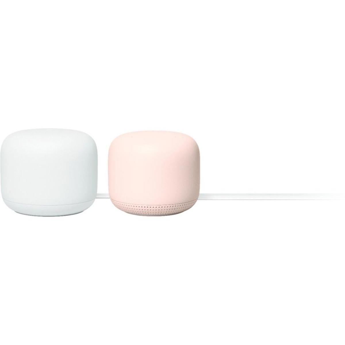 

Google Nest Wi-Fi Router with Mesh Access Point, Sand