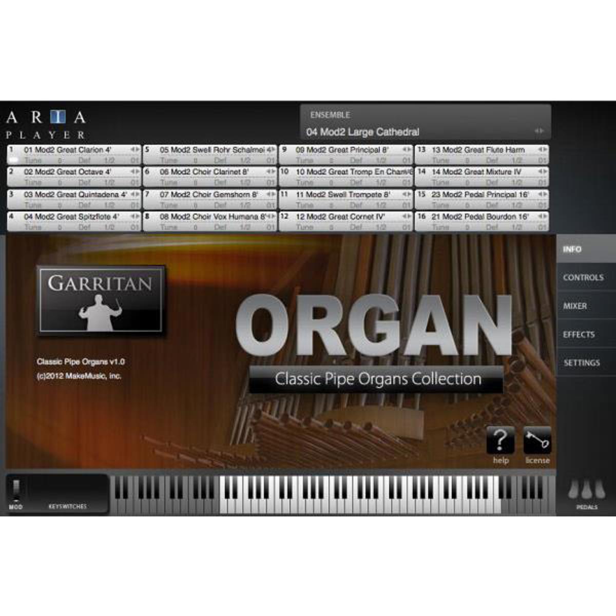 

Garritan Classic Pipe Organs - Virtual Instrument, Download
