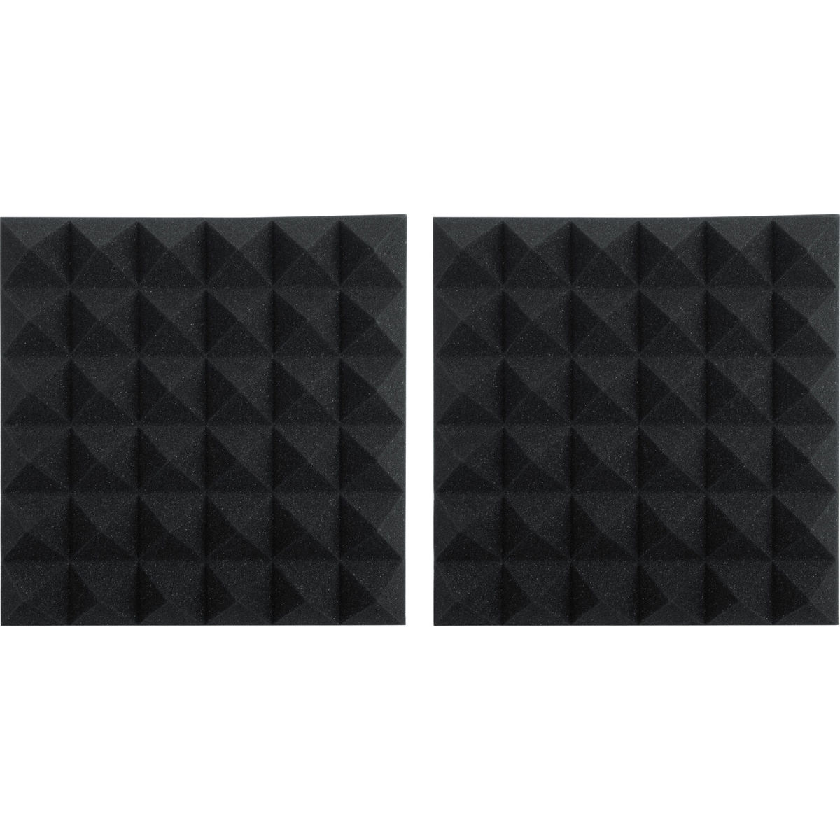 

Gator Cases 12x12" Acoustic Pyramid Panel, Charcoal, 2-Pack