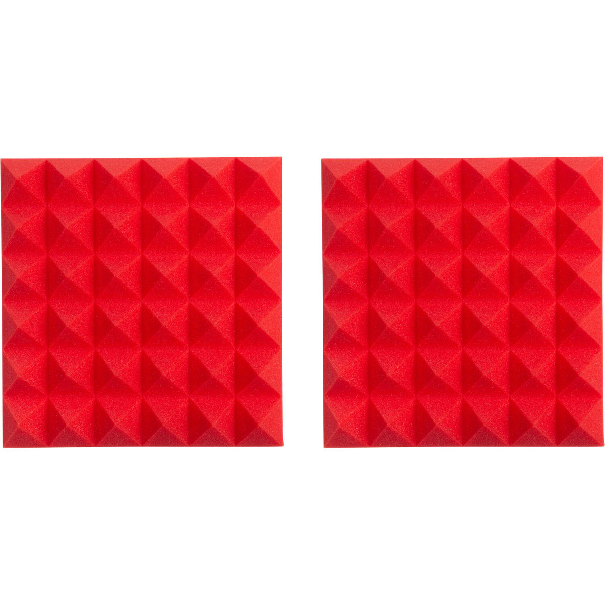 

Gator Cases 12x12" Acoustic Pyramid Panel, Red, 2-Pack