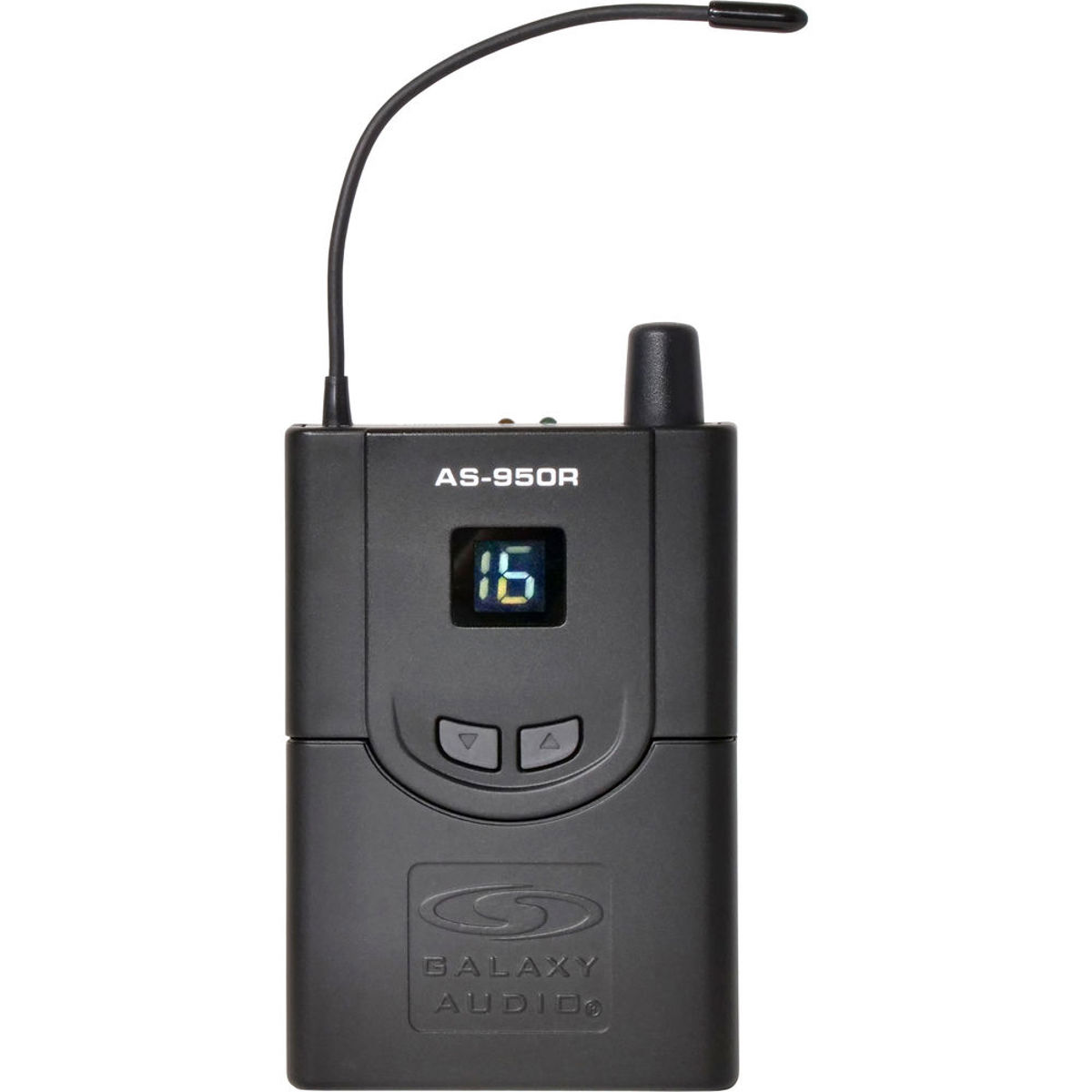

Galaxy Audio AS-950R Bodypack Receiver for Wireless Personal Monitor, 470-489MHz