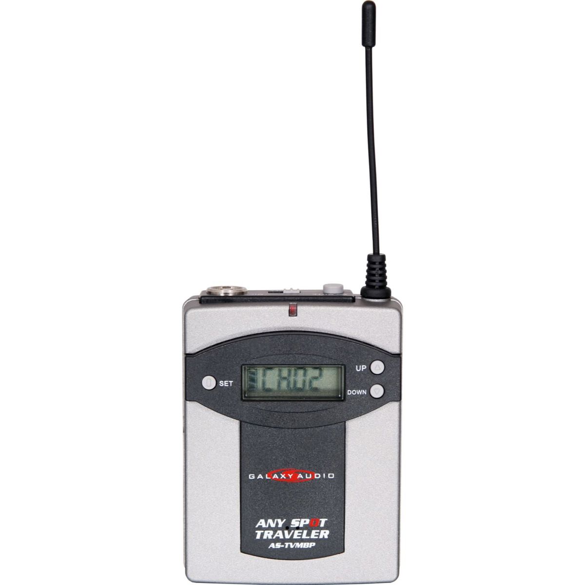

Galaxy Audio AS-TVMBP Traveler Bodypack Transmitter, G Band 520-544 MHz