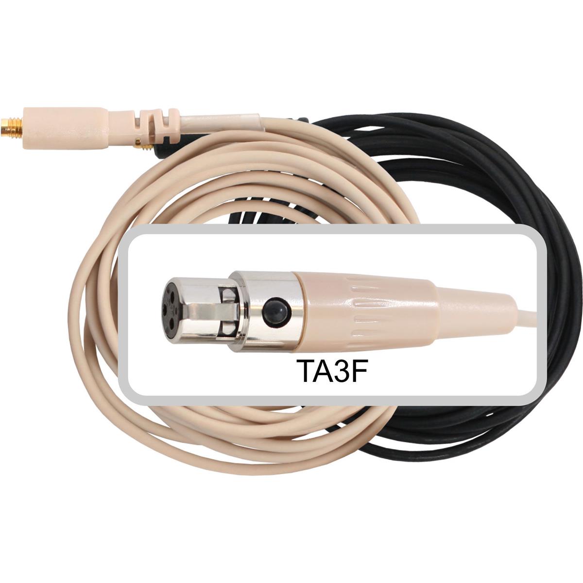 Image of Galaxy Audio CBL3GAL HS3/ES3 Headset Cable with TA3F Connector