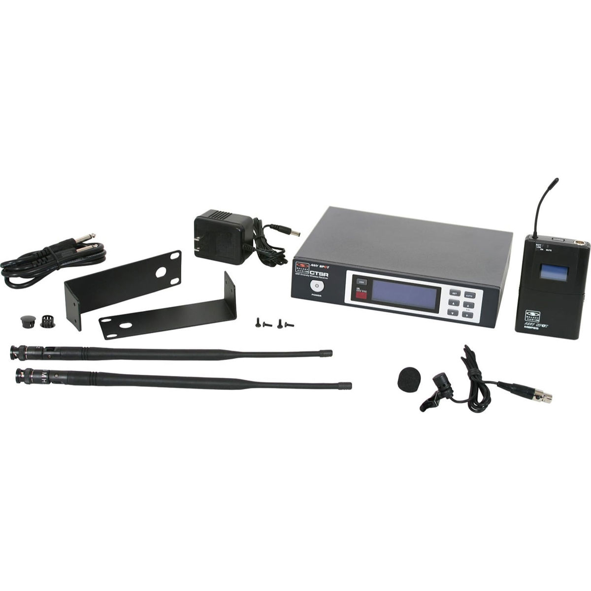 

Galaxy Audio CTSR Receiver, MBP85 Transmitter & LV-U3BK Mic, Code J 514-537 MHz
