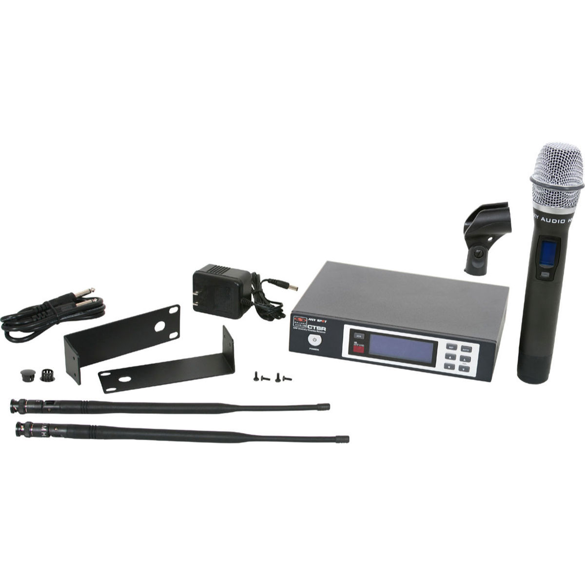 

Galaxy Audio CTS Handheld System, CTSR Receiver & HH85 Transmitter, 514-537 MHz